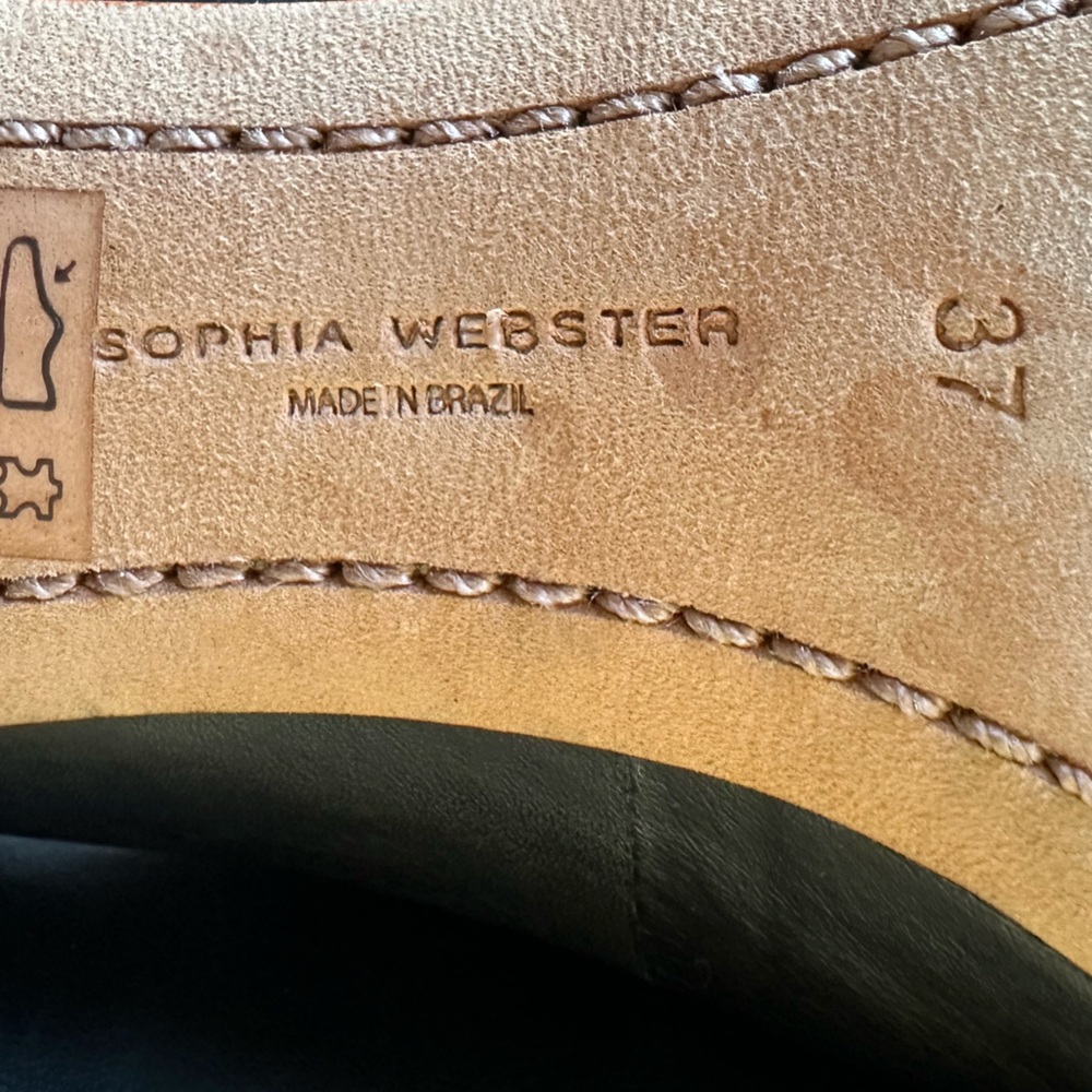Sophia Webster Lola Leather Pointed Toe Pumps - Picture 5 of 6